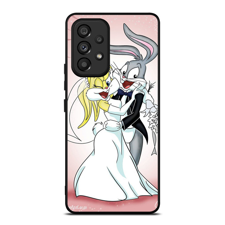 BUGS BUNNY AND LOLA LOVE Samsung Galaxy A53 Case Cover