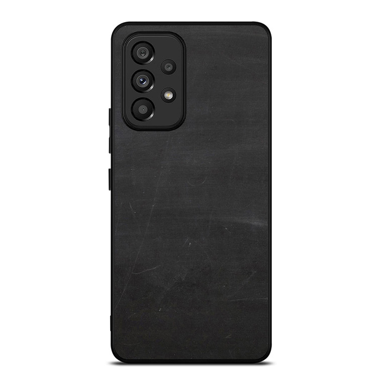 CHALK BLACK BOARD TEXTURES Samsung Galaxy A53 Case Cover
