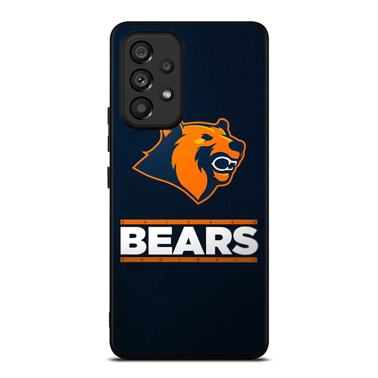 CHICAGO BEARS FOOTBALL LOGO ICON EMBLEM Samsung Galaxy A53 Case Cover