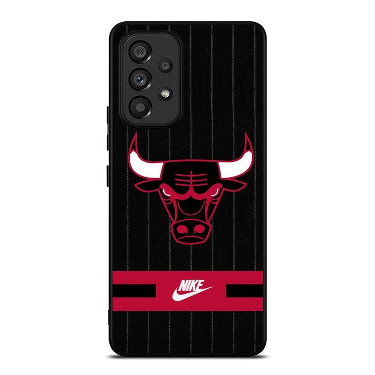 CHICAGO BULLS NIKE STRIPE Samsung Galaxy A53 Case Cover