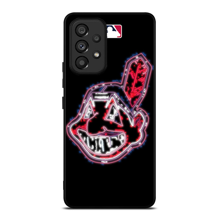 CLEVELAND INDIANS LOGO MLB Samsung Galaxy A53 Case Cover