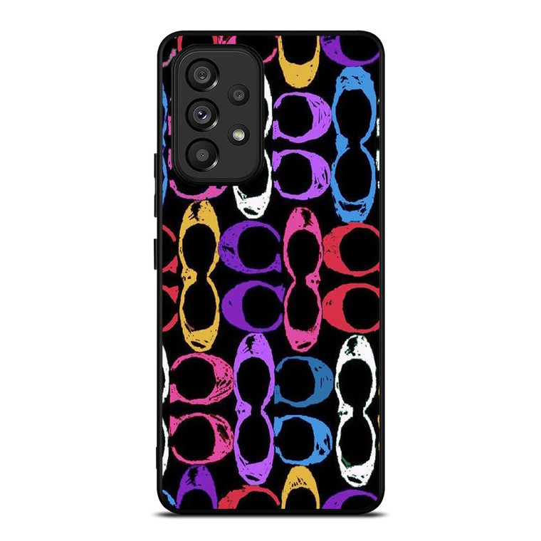 COACH NEW YORK ART LOGO Samsung Galaxy A53 Case Cover