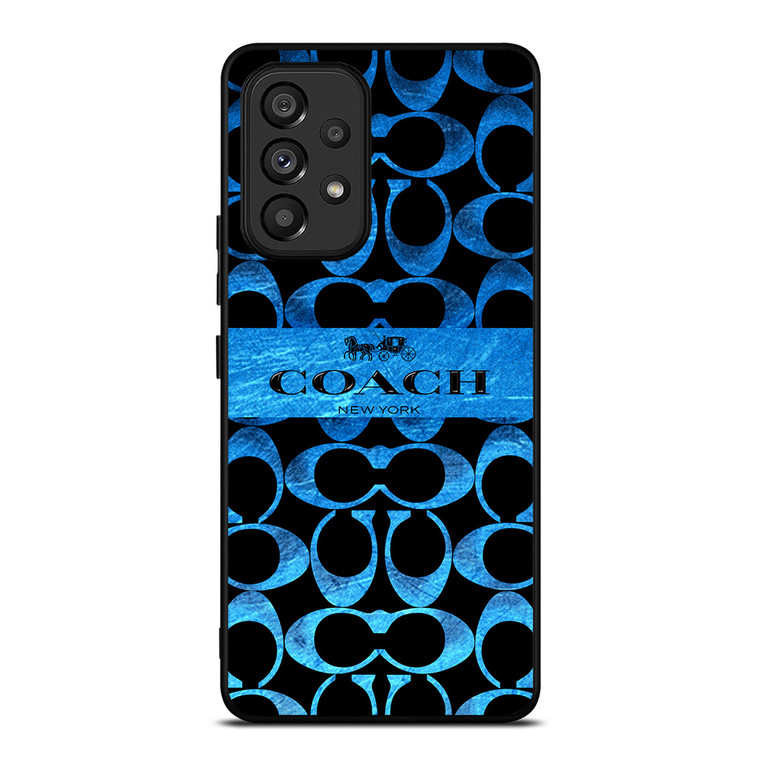 COACH NEW YORK BLUE 2 Samsung Galaxy A53 Case Cover