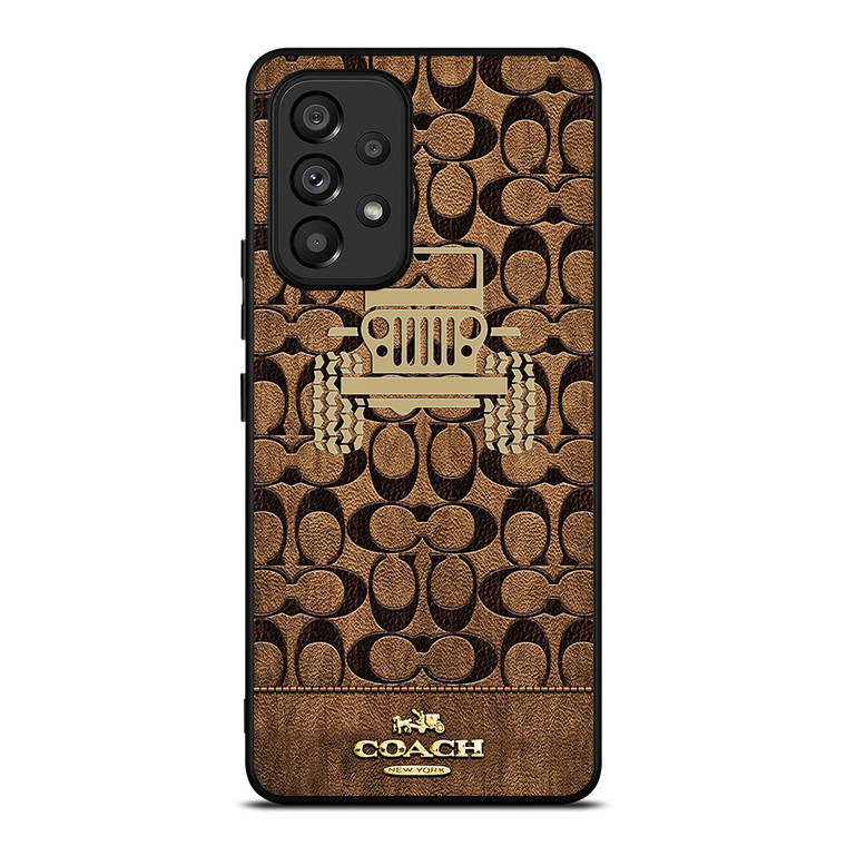 COACH NEW YORK JEEP 2 Samsung Galaxy A53 Case Cover