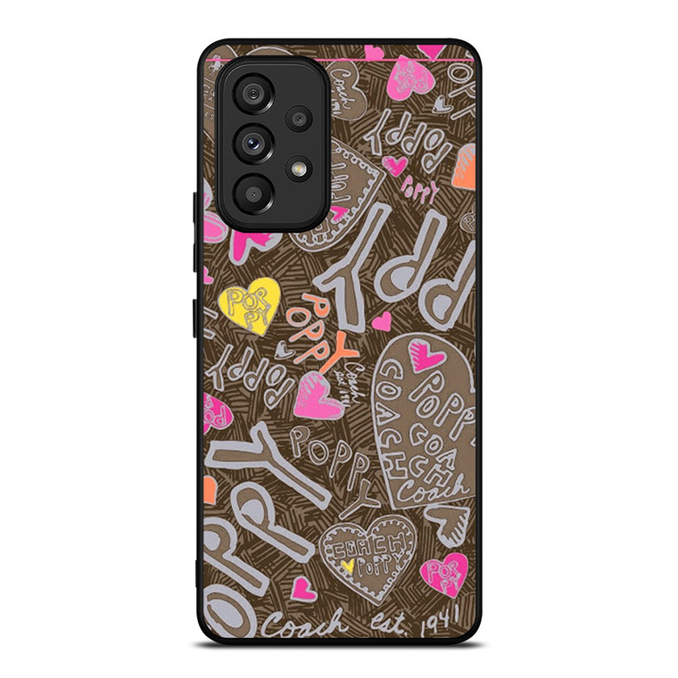 COACH NEW YORK NEW POOPY Samsung Galaxy A53 Case Cover