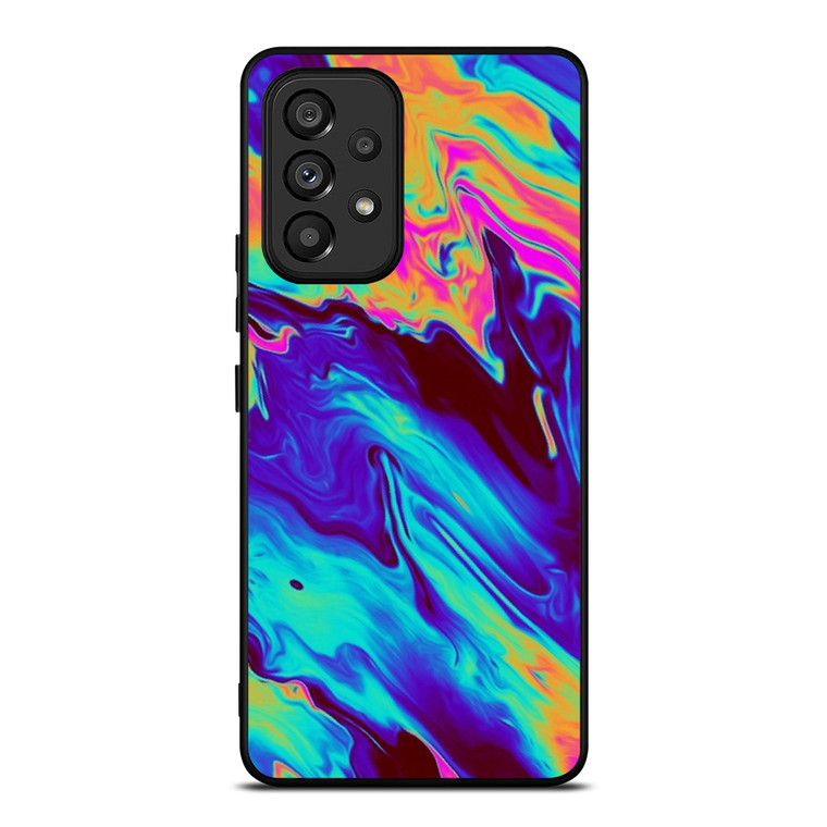 COLORFUL CHROME LIQUID Samsung Galaxy A53 Case Cover