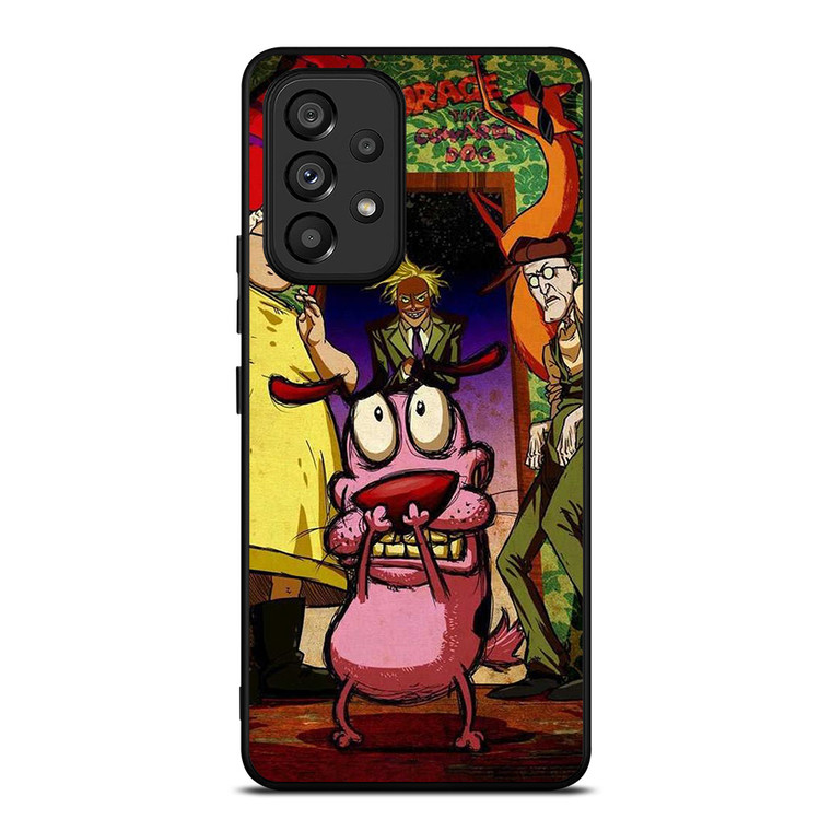 COURAGE THE COWARDLY DOG ART Samsung Galaxy A53 Case Cover