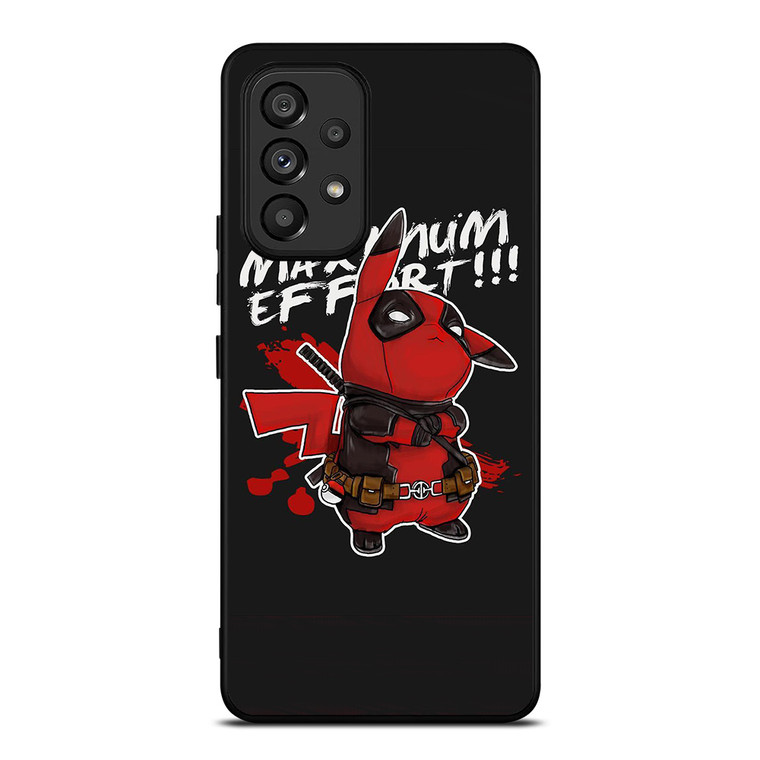DEADPOOL POKEMON PIKACHU ART Samsung Galaxy A53 Case Cover