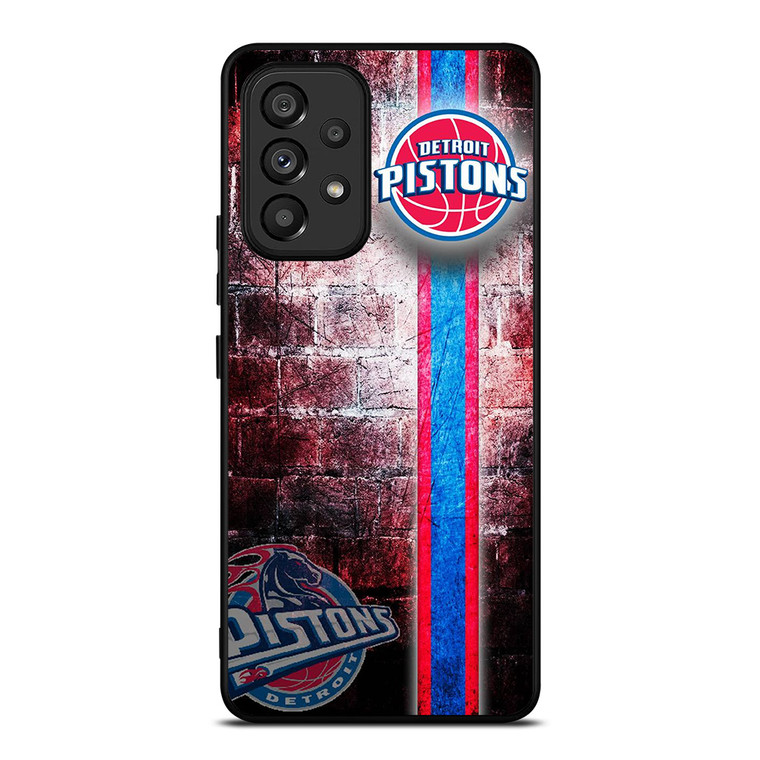DETROIT PISTONS WALL LOGO Samsung Galaxy A53 Case Cover