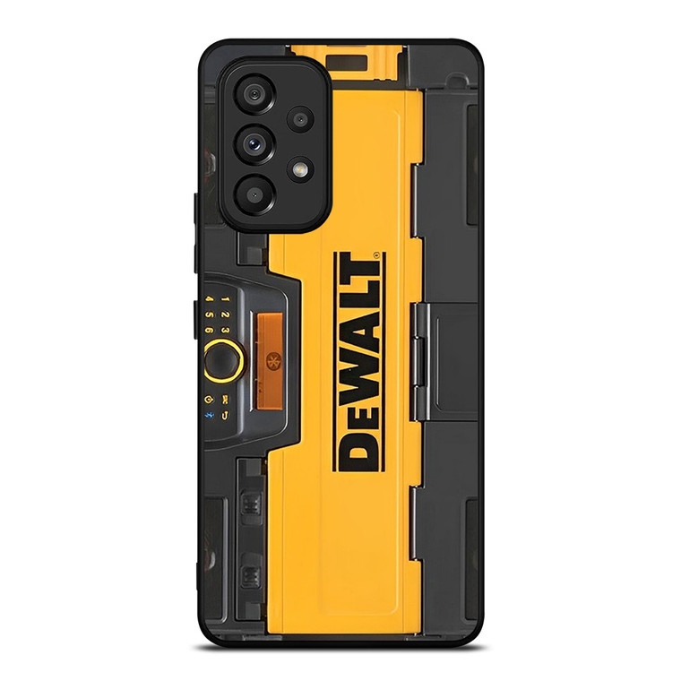 DEWALT TOOL LOGO ICON BLUETOOTH RADIO Samsung Galaxy A53 Case Cover