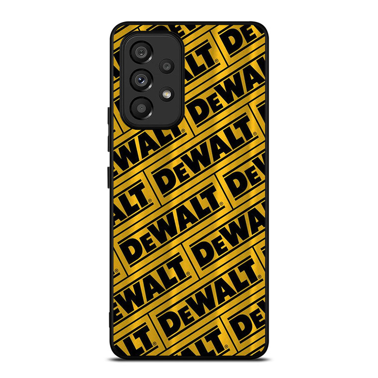 DEWALT TOOLS PATTERN Samsung Galaxy A53 Case Cover