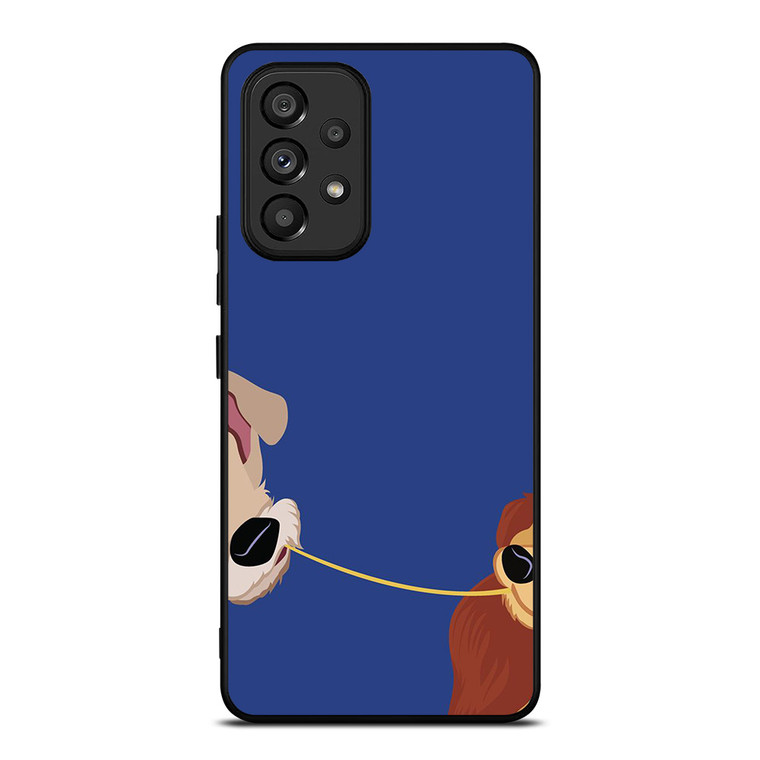 DISNEY LADY AND THE TRAMP CARTOON Samsung Galaxy A53 Case Cover