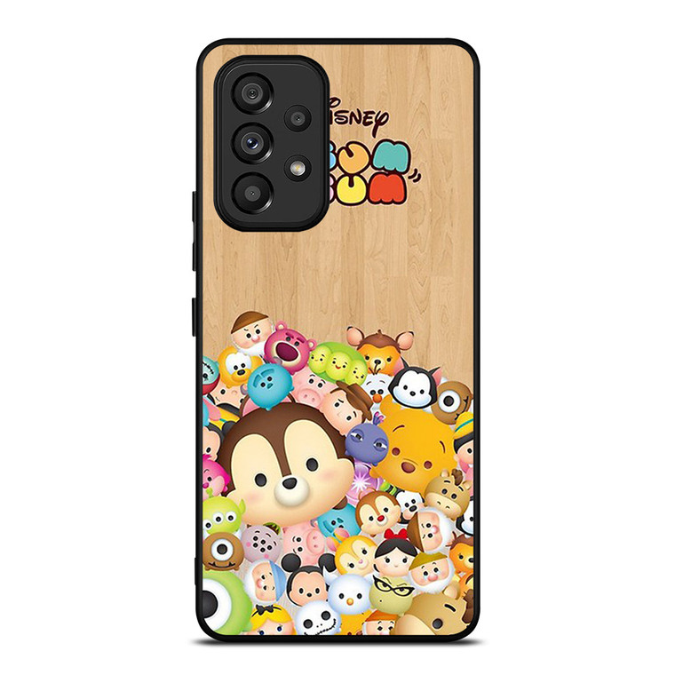 DISNEY TSUM TSUM WOODEN Samsung Galaxy A53 Case Cover