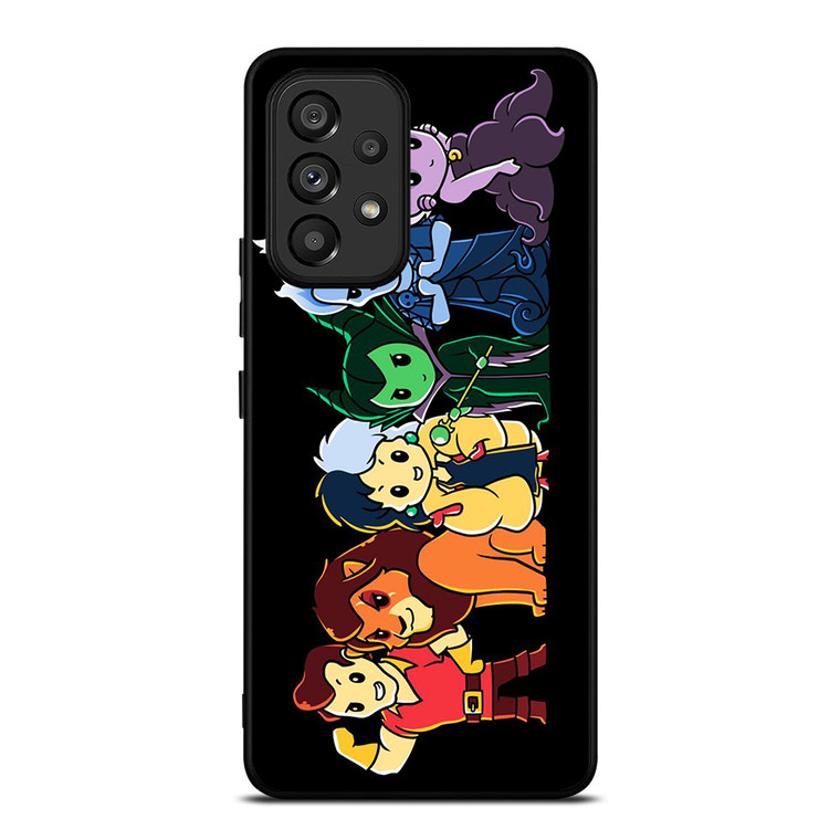 DISNEY VILLAINS CHIBI Samsung Galaxy A53 Case Cover