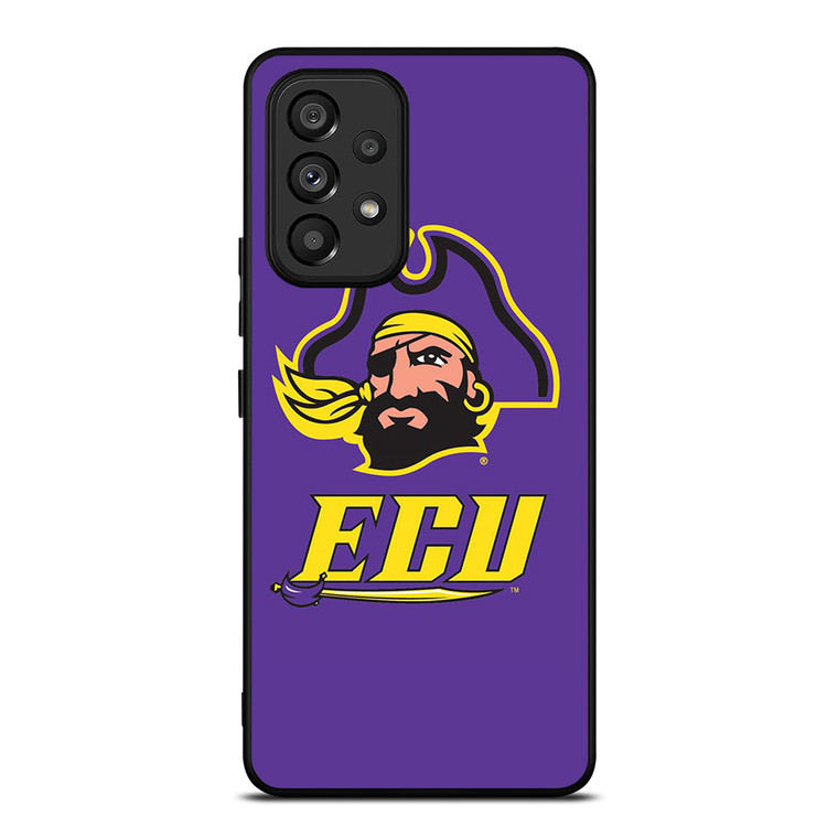 ECU EAST CAROLINA PIRATES UNIVERSITY FOOTBALL ICON Samsung Galaxy A53 Case Cover