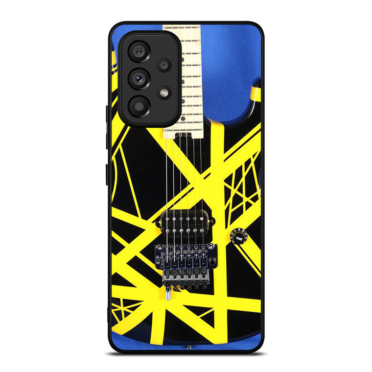 EDDIE VAN HALEN GUITAR YELLOW Samsung Galaxy A53 Case Cover