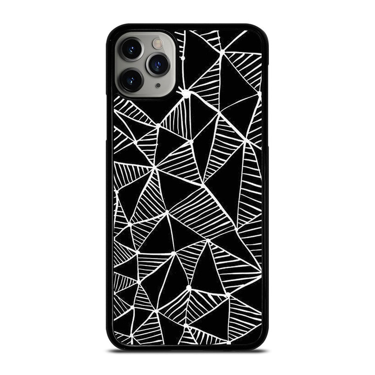 DARK TRIANGLE PATTERN iPhone 11 Pro Max Case Cover