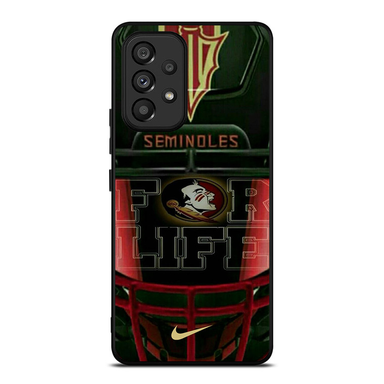 FLORIDA STATES FSU FOR LIFE Samsung Galaxy A53 Case Cover