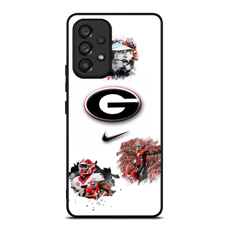 GEORGIA BULLDOGS UGA FOOTBALL Samsung Galaxy A53 Case Cover