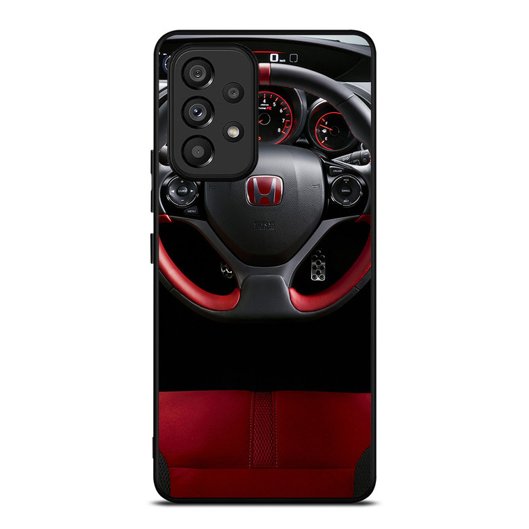 HONDA CIVIC TYPE R STEERING WHEEL Samsung Galaxy A53 Case Cover