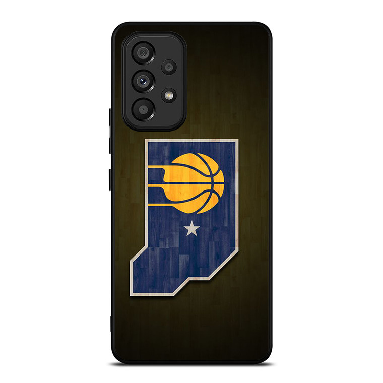 INDIANA PACERS WOODEN LOGO Samsung Galaxy A53 Case Cover