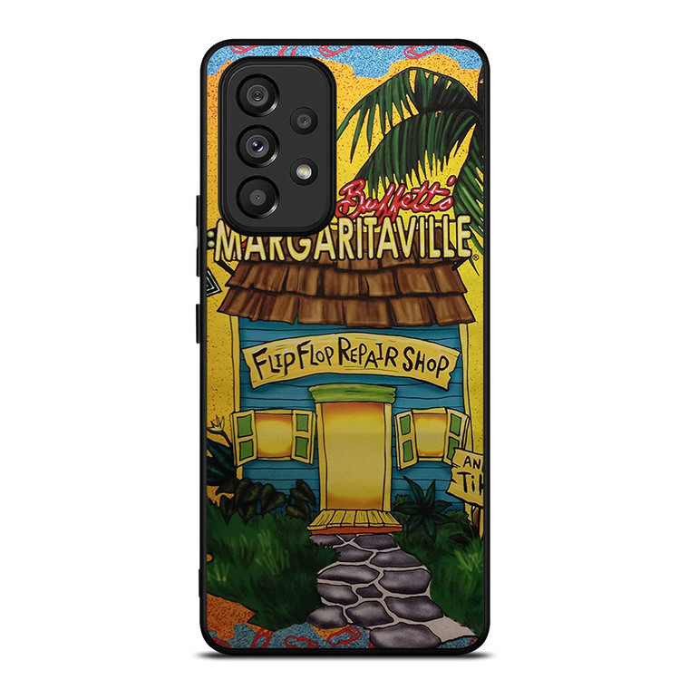 JIMMY BUFFETT MARGARITAVILLE FLIP FLOP Samsung Galaxy A53 Case Cover