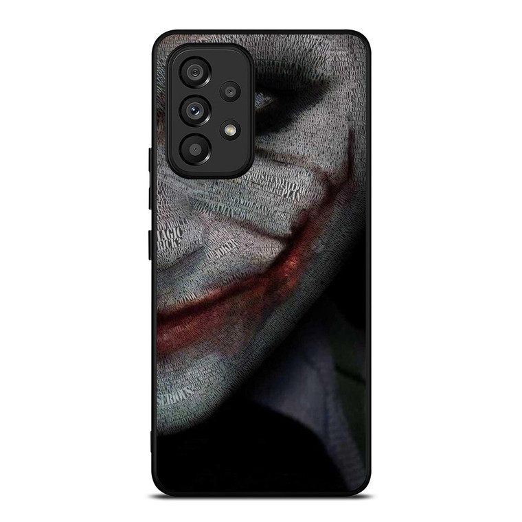 JOKER HEATH LEDGER ART Samsung Galaxy A53 Case Cover