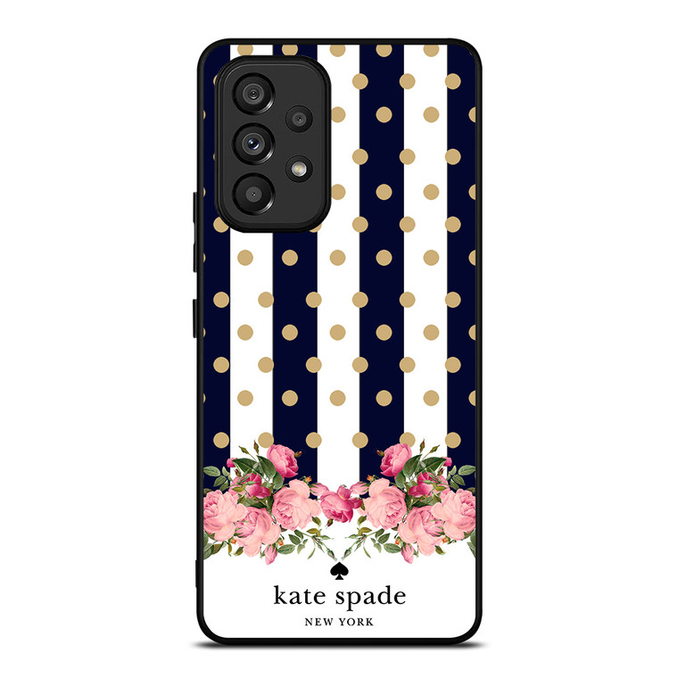KATE SPADE NEW YORK POLKADOTS FLORAL Samsung Galaxy A53 Case Cover