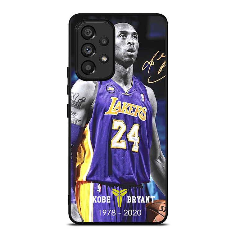 KOBE BRYANT 1978-2020 LAKERS Samsung Galaxy A53 Case Cover