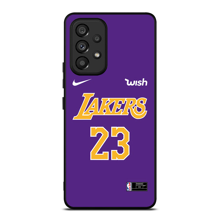 LA LAKERS LEBRON JAMES JERSEY Samsung Galaxy A53 Case Cover