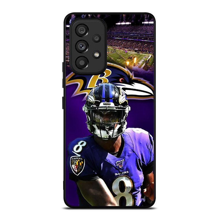 LAMAR JACKSON NFL BALTIMORE RAVENS Samsung Galaxy A53 Case Cover