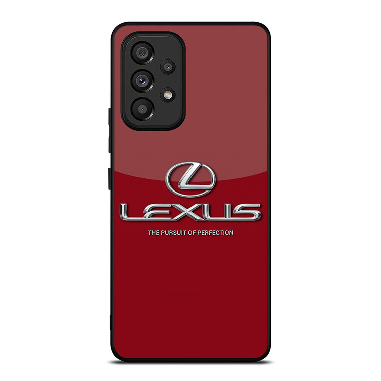 LEXUS THE PURSUIT OF PERFECTION EMBLEM Samsung Galaxy A53 Case Cover