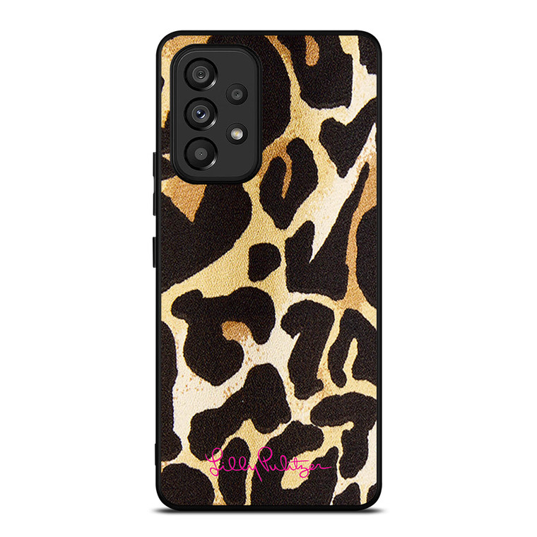 LILLY PULITZER LEOPARD PATTERN Samsung Galaxy A53 Case Cover