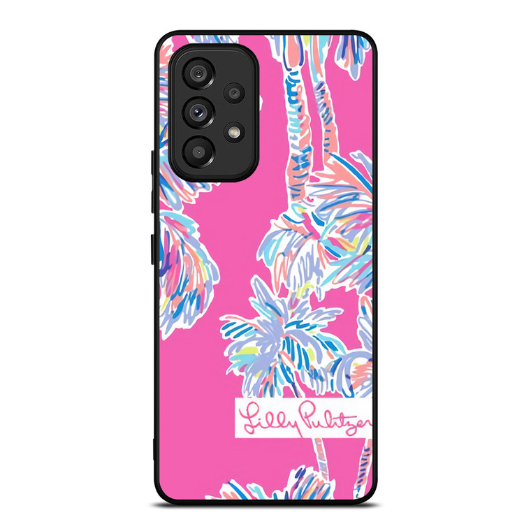 LILLY PULITZER PALM TREES Samsung Galaxy A53 Case Cover