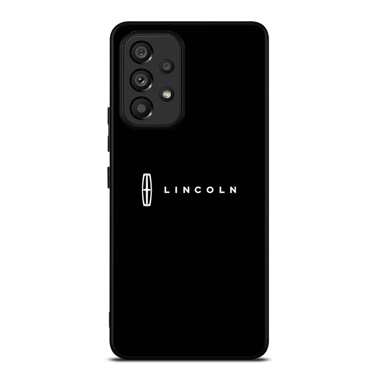 LINCOLN MOTOR BLACK LOGO Samsung Galaxy A53 Case Cover