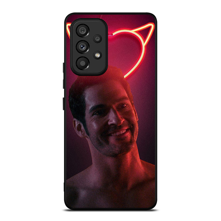LUCIFER LOVE GLOW LAMP Samsung Galaxy A53 Case Cover