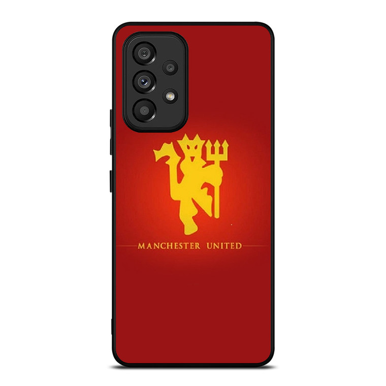 MANCHESTER UNITED DEVIL SYMBOL Samsung Galaxy A53 Case Cover