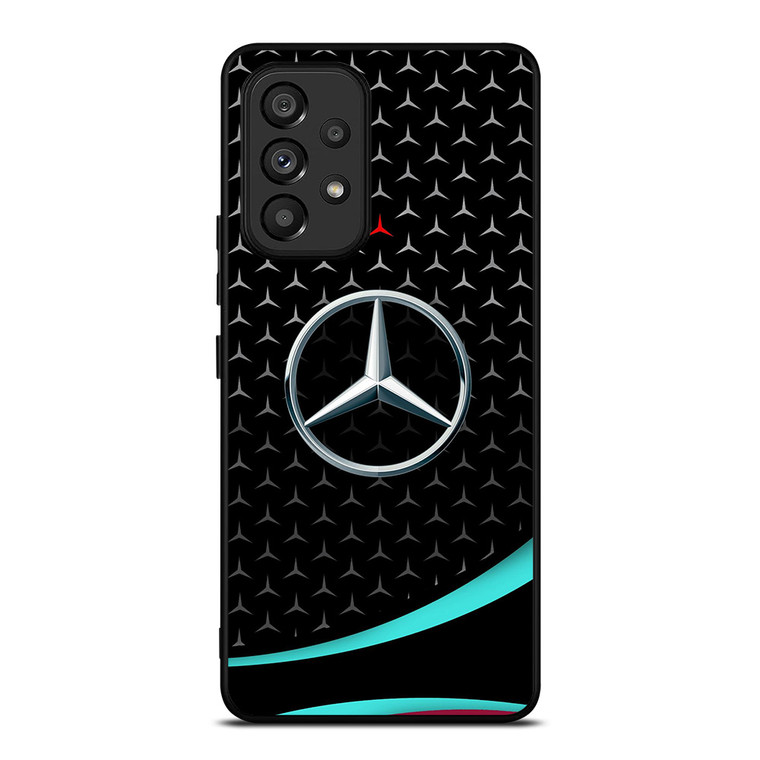 MERCEDES BENZ PATTERN LOGO Samsung Galaxy A53 Case Cover