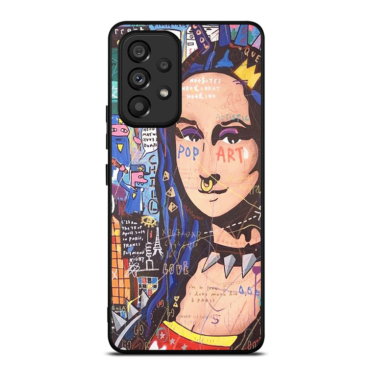 MONALISA ABSTRACT POP ART  Samsung Galaxy A53 Case Cover