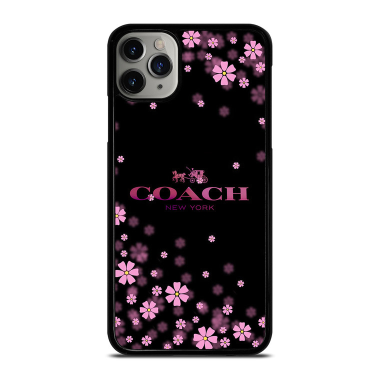 COACH FLOWERS PURPLE iPhone 11 Pro Max Case Cover