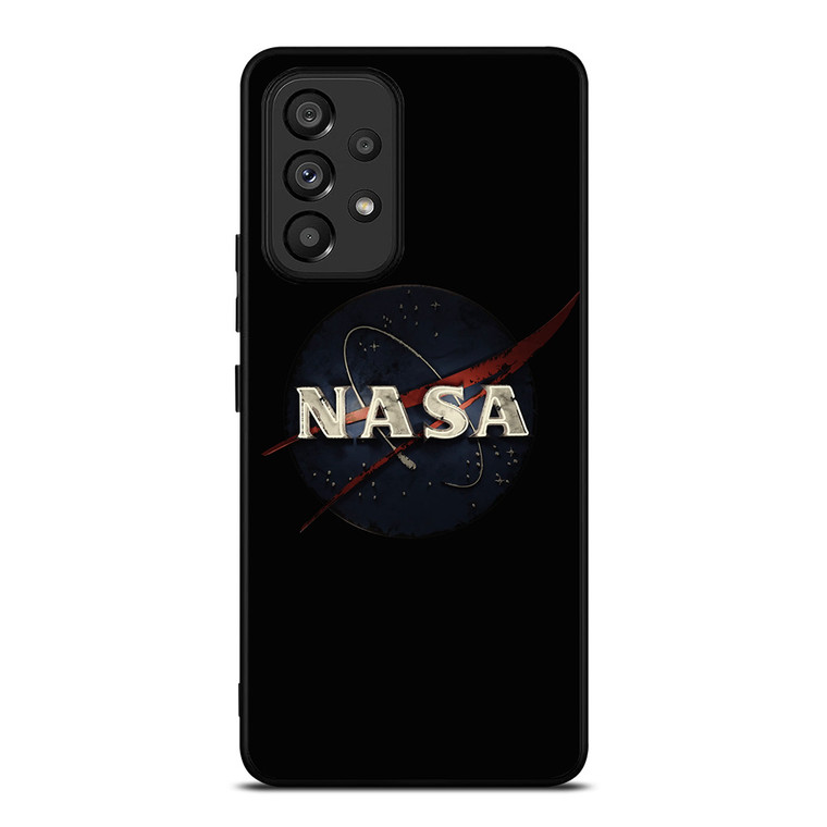 NASA METAL LOGO BADGE Samsung Galaxy A53 Case Cover
