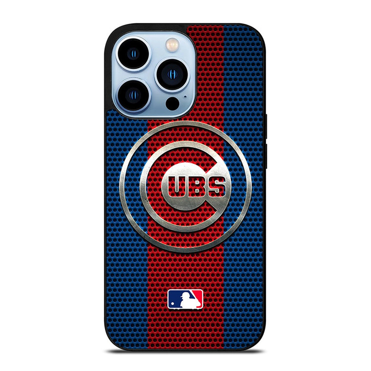 CHICAGO CUBS METAL LOGO iPhone 13 Pro Max Case Cover