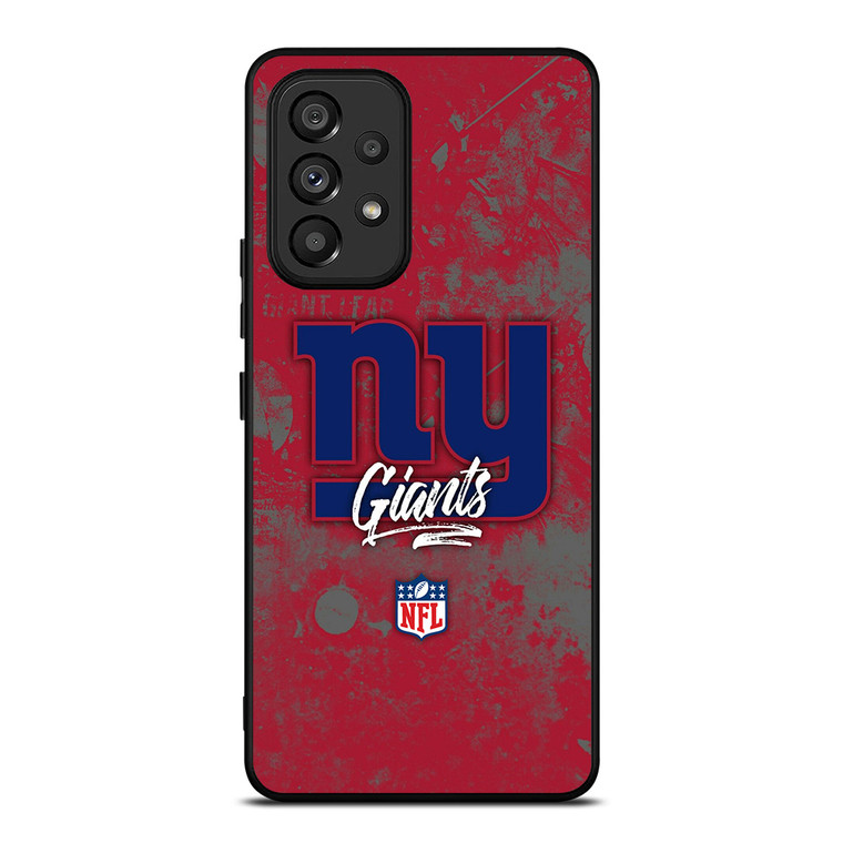 NEW YORK GIANTS RED NFL Samsung Galaxy A53 Case Cover