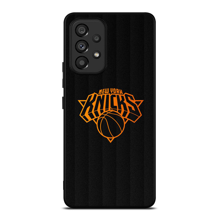 NEW YORK KNICKS LOGO BASKETBALL Samsung Galaxy A53 Case Cover