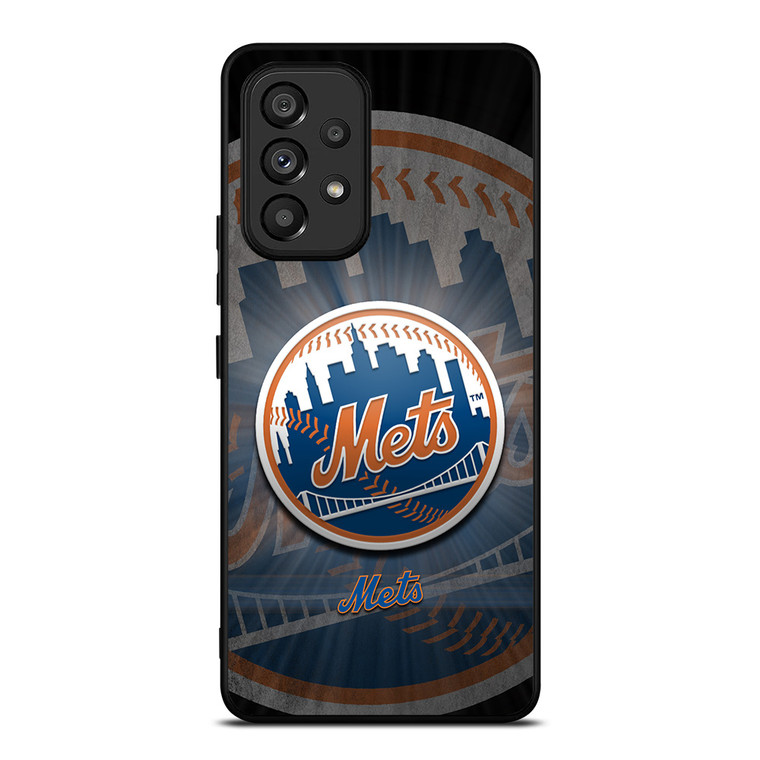 NEW YORK METS MLB LOGO Samsung Galaxy A53 Case Cover
