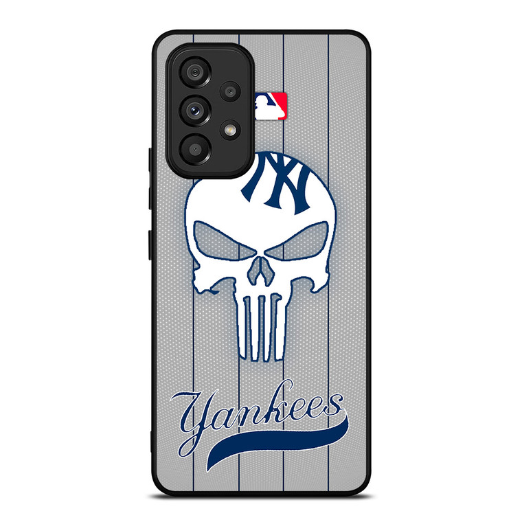 NEW YORK YANKEES THE PUNISHER MLB Samsung Galaxy A53 Case Cover