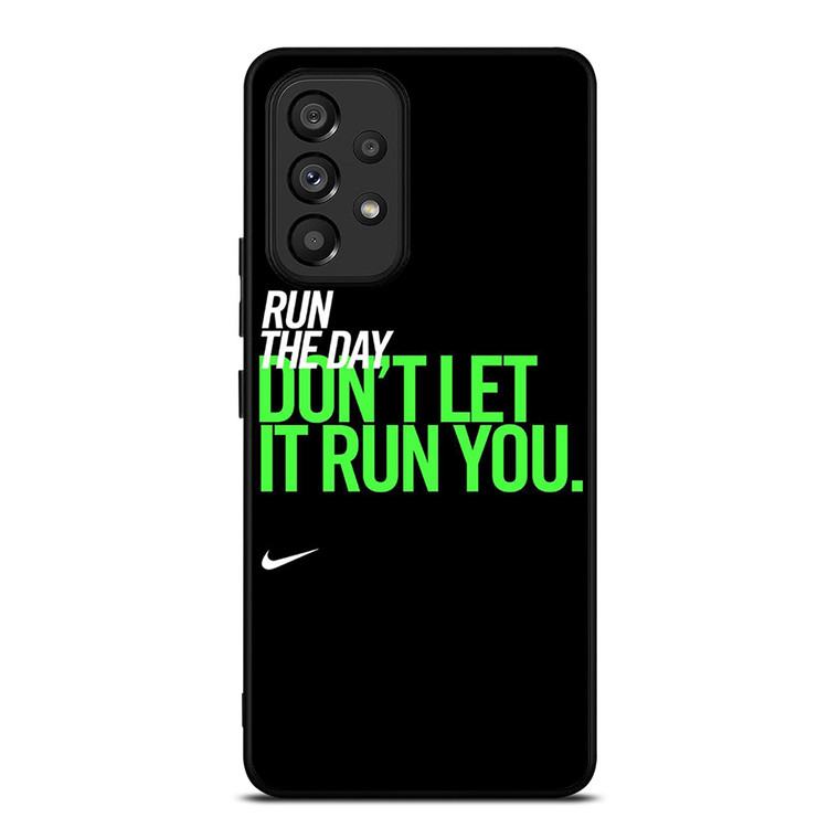 NIKE RUN THE DAY Samsung Galaxy A53 Case Cover