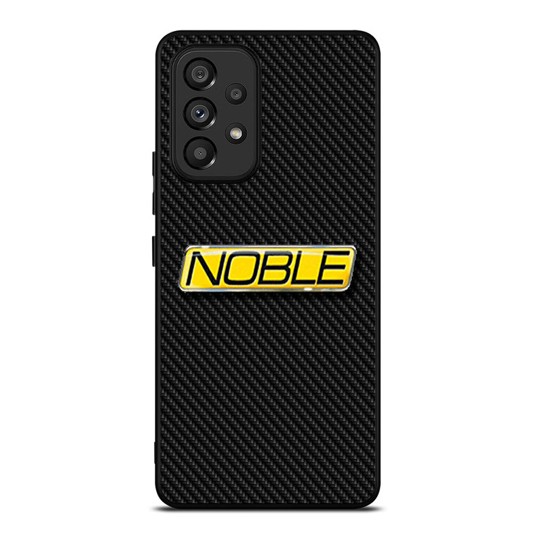 NOBLE CARBON LOGO Samsung Galaxy A53 Case Cover