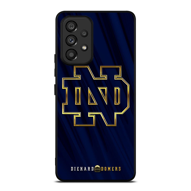 NOTRE DAME ND FOOTBALL LOGO Samsung Galaxy A53 Case Cover