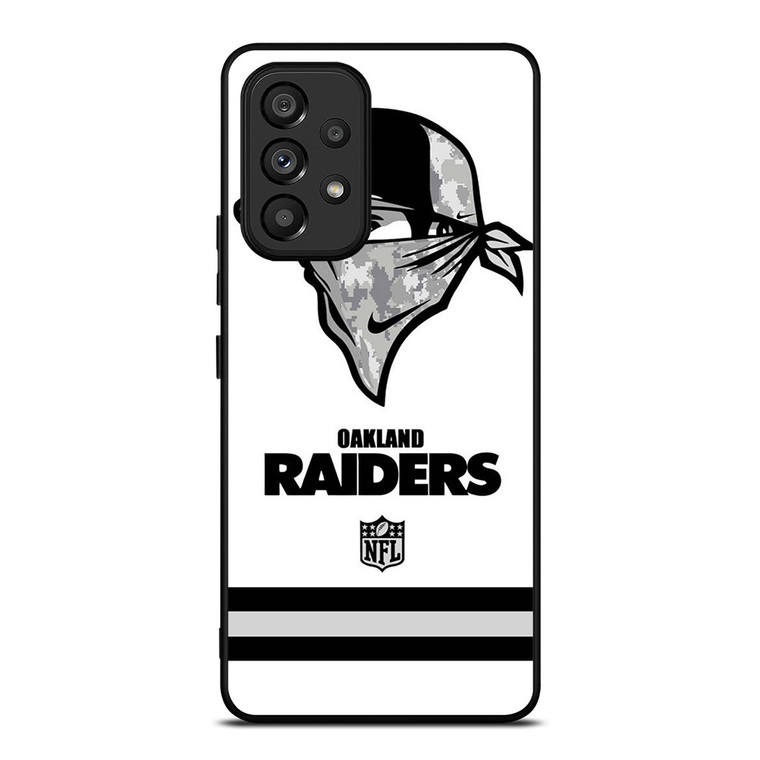 OAKLAND RAIDERS NFL Samsung Galaxy A53 Case Cover